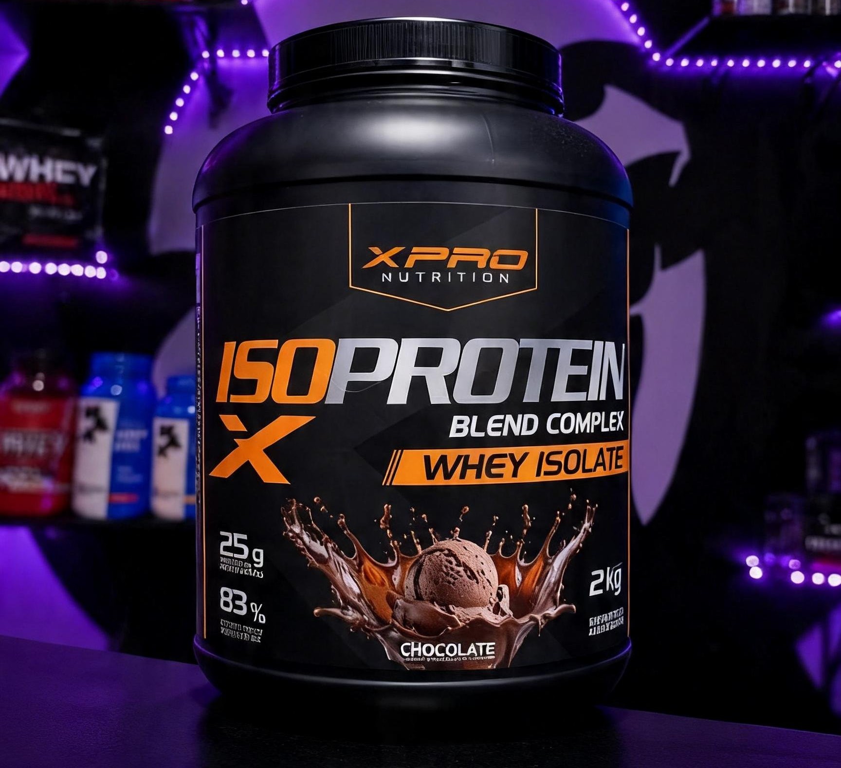 Whey Pretorian 2kg - frente